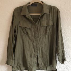 Oak and Fort lightweight blouse